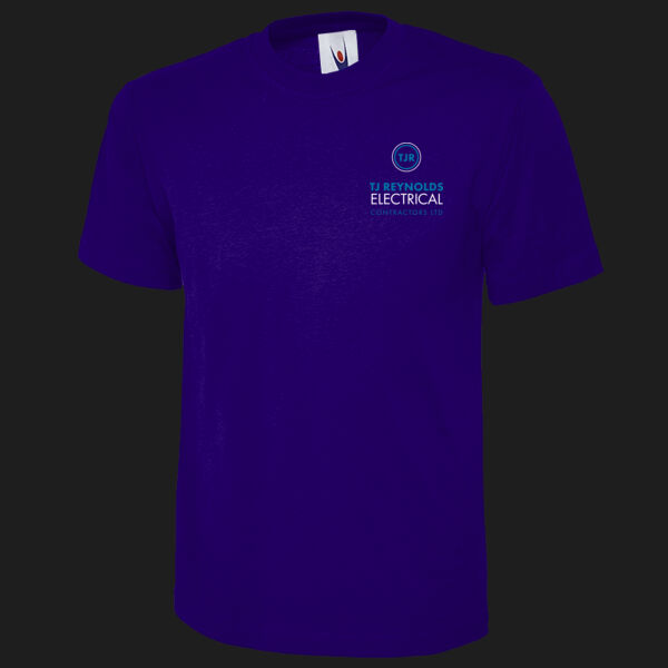 Printed T J Reynolds Electricial Contractors Left Chest - Olympic T-shirt Thumbnail