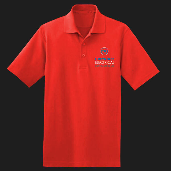 Printed T J Reynolds Electricial Contractors Left Chest - UCC Everyday Polo Thumbnail