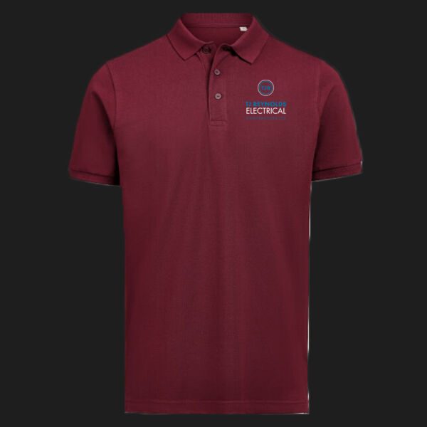 Printed T J Reynolds Electricial Contractors Left Chest - Polo Regular Fit Thumbnail