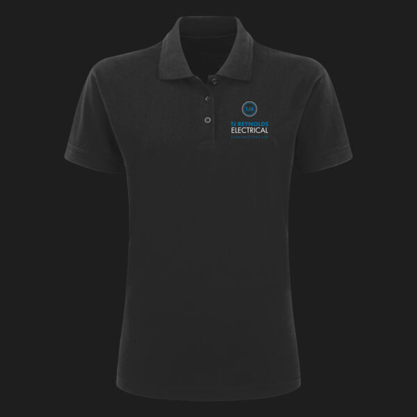 Printed T J Reynolds Electricial Contractors Left Chest - UCC Ladies' Classic Polo Thumbnail