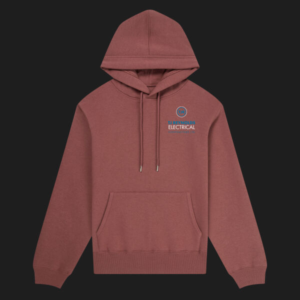 Printed T J Reynolds Electricial Contractors Left Chest - Organic Hoodie Thumbnail