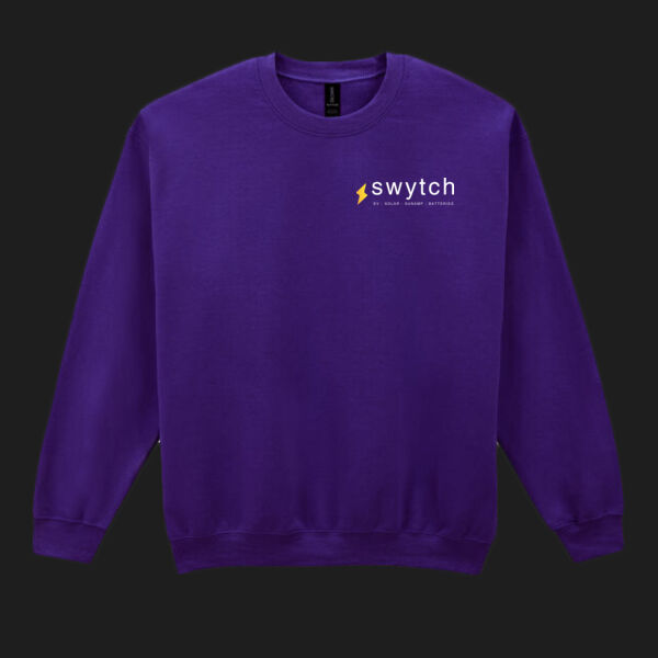 Printed Swytch Limited Left Chest - Heavy Blend™ Adult Crewneck Sweatshirt Thumbnail