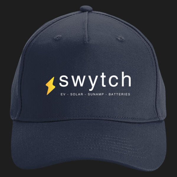 Printed Swytch Limited Left Chest - Organic Cotton 5 Panel Cap Thumbnail