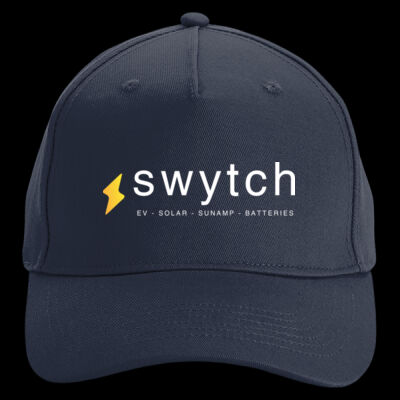 Printed Swytch Limited Left Chest - Organic Cotton 5 Panel Cap Thumbnail
