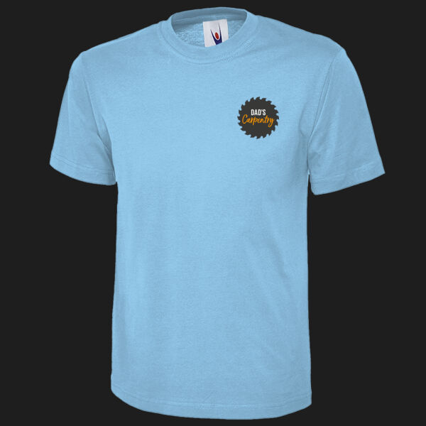 Printed Dad's Carpentry Left Chest - Olympic T-shirt Thumbnail