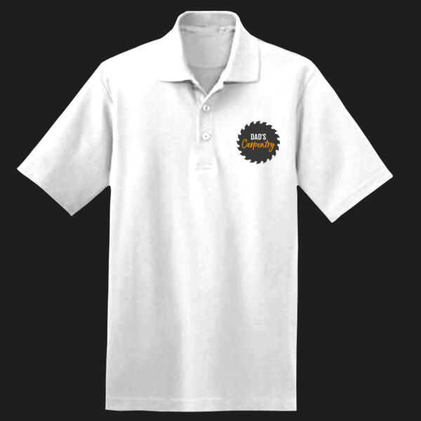 Printed Dad's Carpentry Left Chest - UCC Everyday Polo Thumbnail