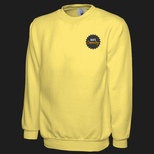 Printed Dad's Carpentry Left Chest - Classic Sweatshirt Thumbnail