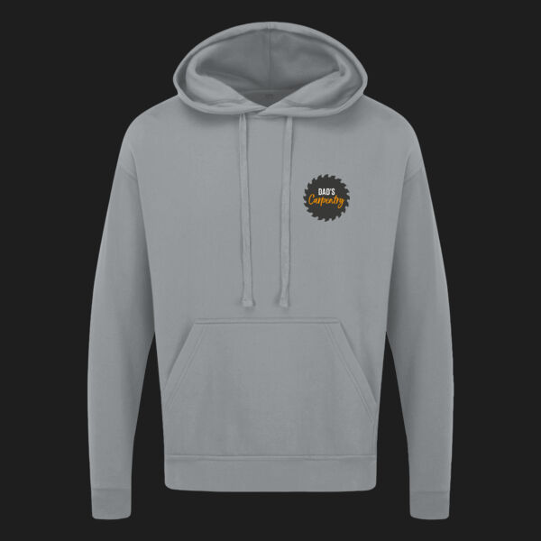 Printed Dad's Carpentry Left Chest - UCC Everyday Hooded Sweat Thumbnail