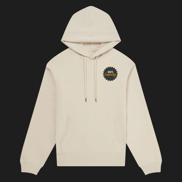 Printed Dad's Carpentry Left Chest - Organic Hoodie Thumbnail