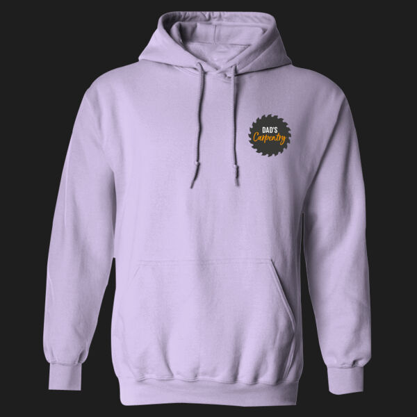 Printed Dad's Carpentry Left Chest - Heavy Blend™ Adult Hooded Sweatshirt Thumbnail