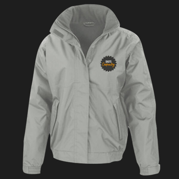 Printed Dad's Carpentry Left Chest - Mens Channel Jacket Thumbnail