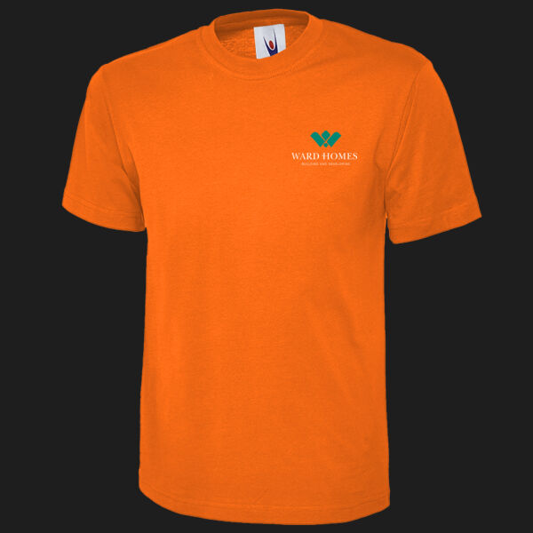 Printed Ward Homes Builders Fareham Left Chest - Olympic T-shirt Thumbnail