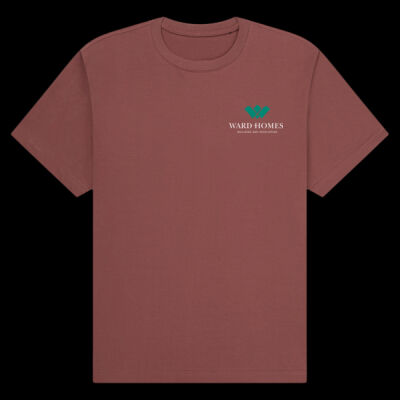 Printed Ward Homes Builders Fareham Left Chest - Organic Heavy T-Shirt Thumbnail