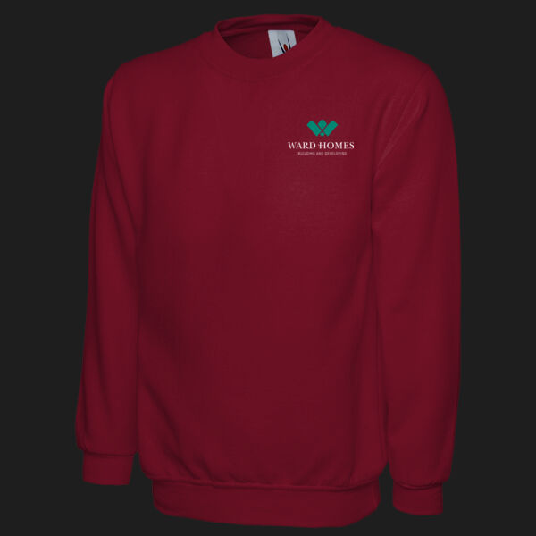 Printed Ward Homes Builders Fareham Left Chest - Classic Sweatshirt Thumbnail