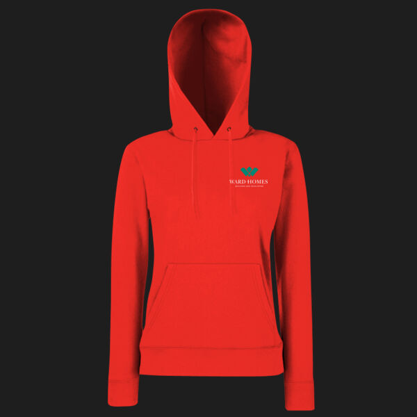 Printed Ward Homes Builders Fareham Left Chest - Ladies' Classic Hooded Sweat Thumbnail