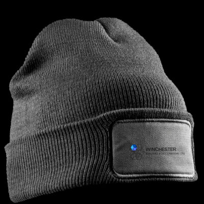 Printed Winchester Builders and Decorators Left Chest - Double Knit Printers Beanie Thumbnail