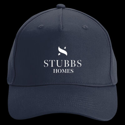 Printed - Stubbs Homes  - Left Chest - Organic Cotton 5 Panel Cap Thumbnail