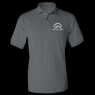 Printed - M2 Builders  - Left Chest - DryBlend® Adult Jersey Polo Thumbnail