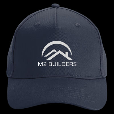 Printed - M2 Builders  - Left Chest - Organic Cotton 5 Panel Cap Thumbnail