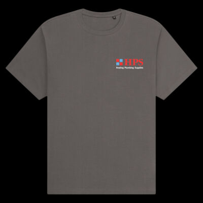 Printed - HPS Heating - Left Chest - Organic Heavy T-Shirt Thumbnail