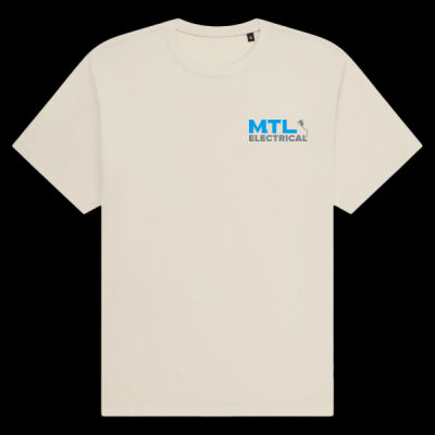 Printed MTL Electrical Left Chest - Organic Heavy T-Shirt Thumbnail