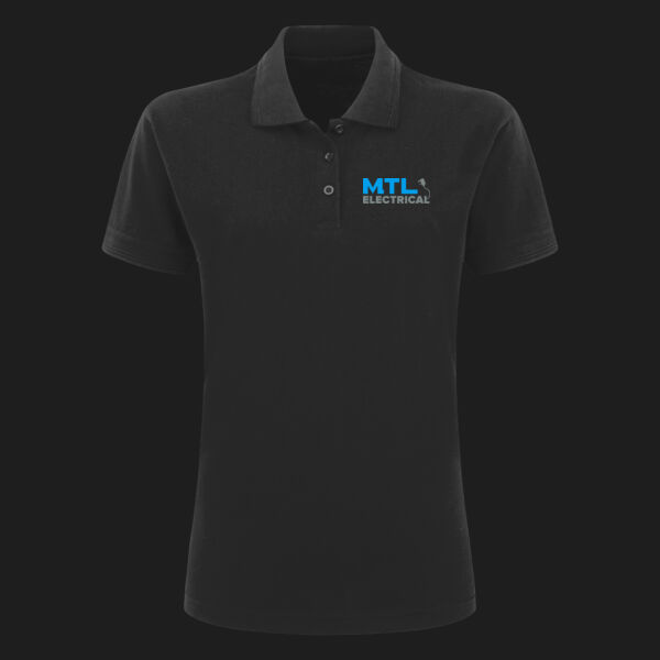 Printed MTL Electrical Left Chest - UCC Ladies' Classic Polo Thumbnail