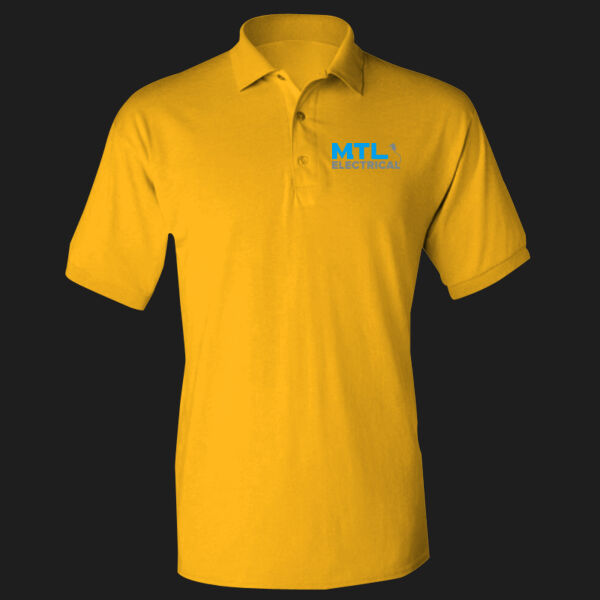 Printed MTL Electrical Left Chest - DryBlend® Adult Jersey Polo Thumbnail