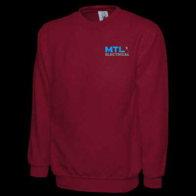 Printed MTL Electrical Left Chest - Classic Sweatshirt Thumbnail