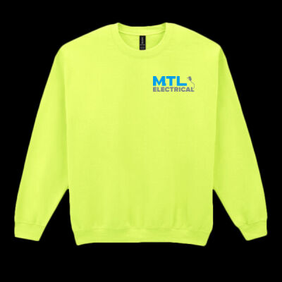 Printed MTL Electrical Left Chest - Heavy Blend™ Adult Crewneck Sweatshirt Thumbnail