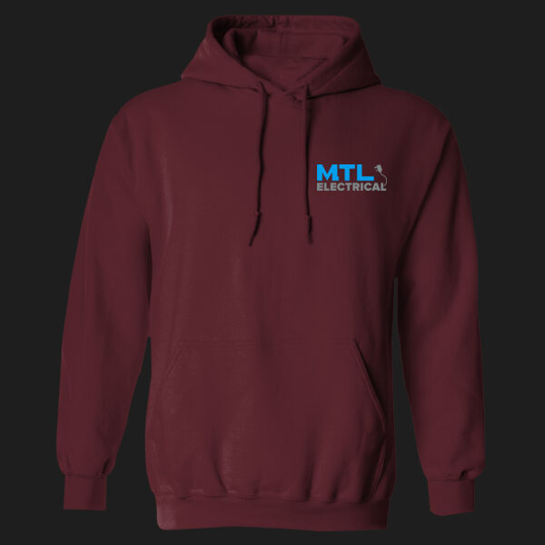Printed MTL Electrical Left Chest - Heavy Blend™ Adult Hooded Sweatshirt Thumbnail