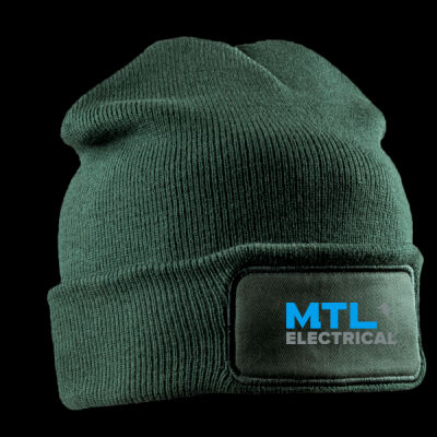 Printed MTL Electrical Left Chest - Double Knit Printers Beanie Thumbnail