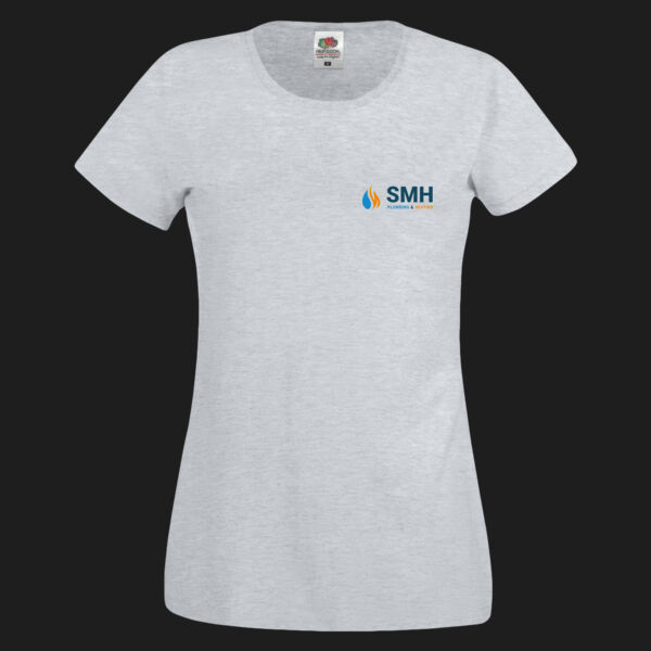 Printed SMH Plumbing and Heating Left Chest - Ladies' Original T Thumbnail