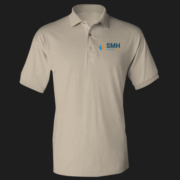 Printed SMH Plumbing and Heating Left Chest - DryBlend® Adult Jersey Polo Thumbnail