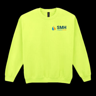 Printed SMH Plumbing and Heating Left Chest - Heavy Blend™ Adult Crewneck Sweatshirt Thumbnail