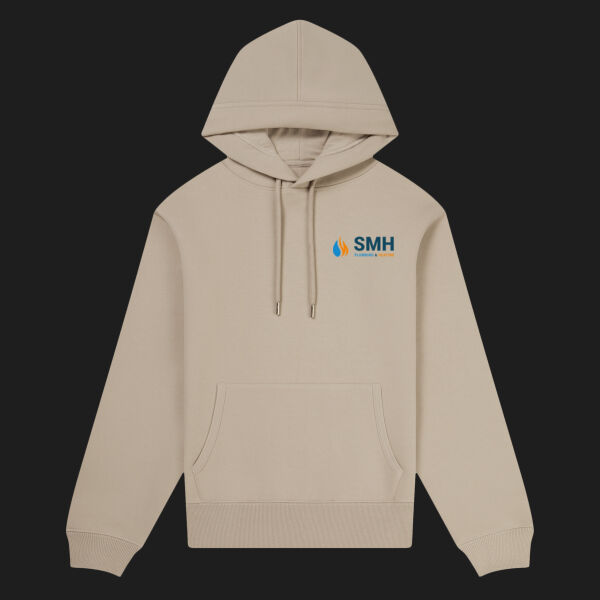 Printed SMH Plumbing and Heating Left Chest - Organic Hoodie Thumbnail