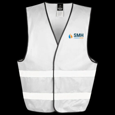 Printed SMH Plumbing and Heating Left Chest - Enhance Visibility Vest Thumbnail