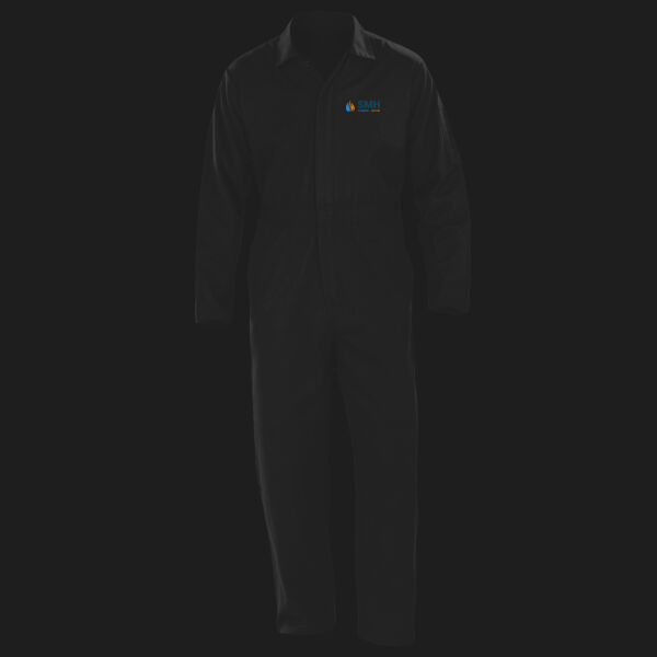 Printed SMH Plumbing and Heating Left Chest - Action Overall with zip front Thumbnail
