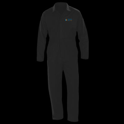 Printed SMH Plumbing and Heating Left Chest - Action Overall with zip front Thumbnail