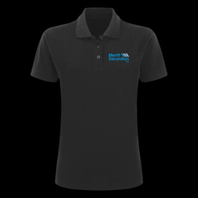 Printed Merritt Decorators Left Chest - UCC Ladies' Classic Polo Thumbnail