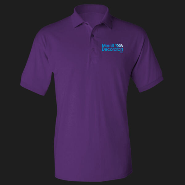 Printed Merritt Decorators Left Chest - DryBlend® Adult Jersey Polo Thumbnail