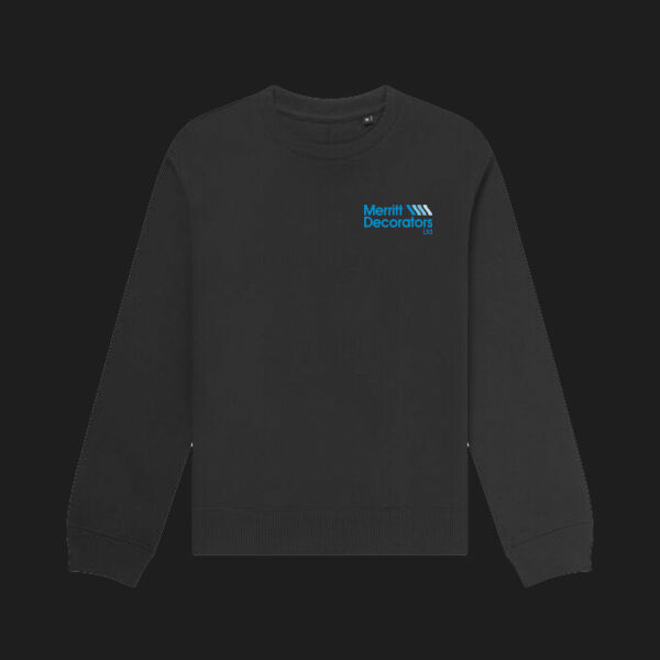 Printed Merritt Decorators Left Chest - Organic Sweatshirt Thumbnail