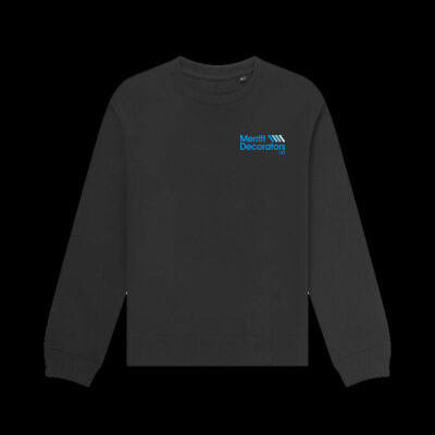 Printed Merritt Decorators Left Chest - Organic Sweatshirt Thumbnail