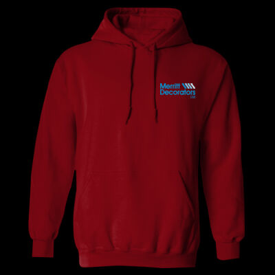 Printed Merritt Decorators Left Chest - Heavy Blend™ Adult Hooded Sweatshirt Thumbnail