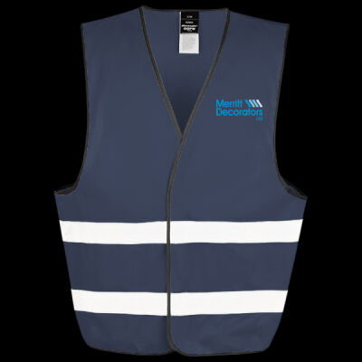 Printed Merritt Decorators Left Chest - Enhance Visibility Vest Thumbnail