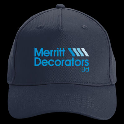 Printed Merritt Decorators Left Chest - Organic Cotton 5 Panel Cap Thumbnail