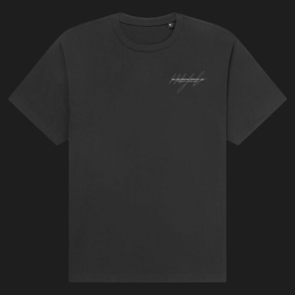 Printed MJL Decorating Services Left Chest - Organic Heavy T-Shirt Thumbnail