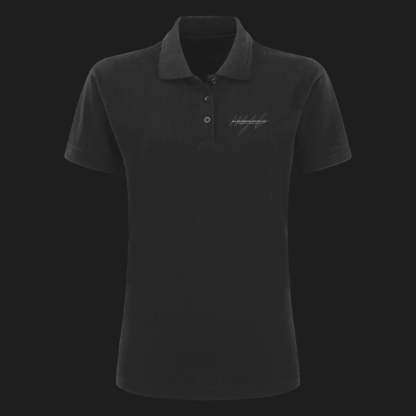 Printed MJL Decorating Services Left Chest - UCC Ladies' Classic Polo Thumbnail
