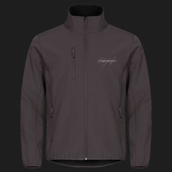Printed MJL Decorating Services Left Chest - Classic Softshell Jacket Thumbnail