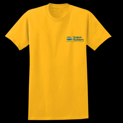Printed Solent Builders Left Chest - Heavy Cotton™ Adult T-Shirt Thumbnail
