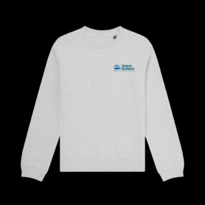 Printed Solent Builders Left Chest - Organic Sweatshirt Thumbnail